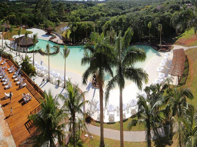Mabu Thermas Grand Resort Foz do Iguaçu Eksteriør bilde The artificial lagoon at the EcoPark